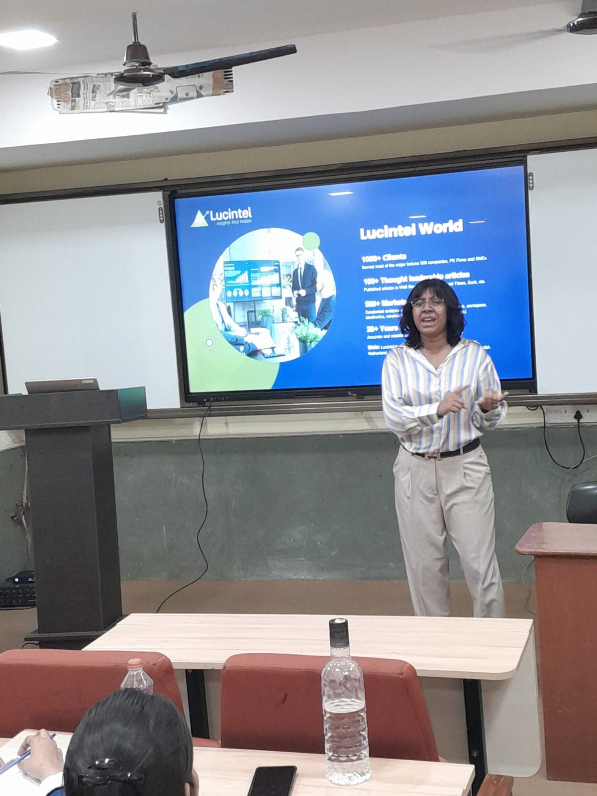 A recruitment drive by MATS University was successfully conducted for Lucintel India at MATS University on March 30, 2026.