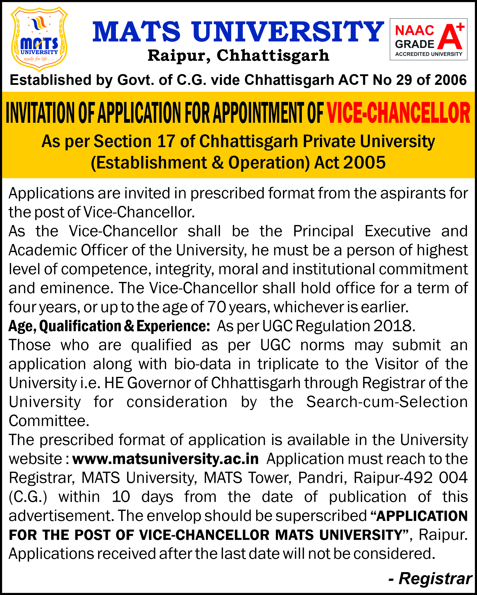 VC Advertisement