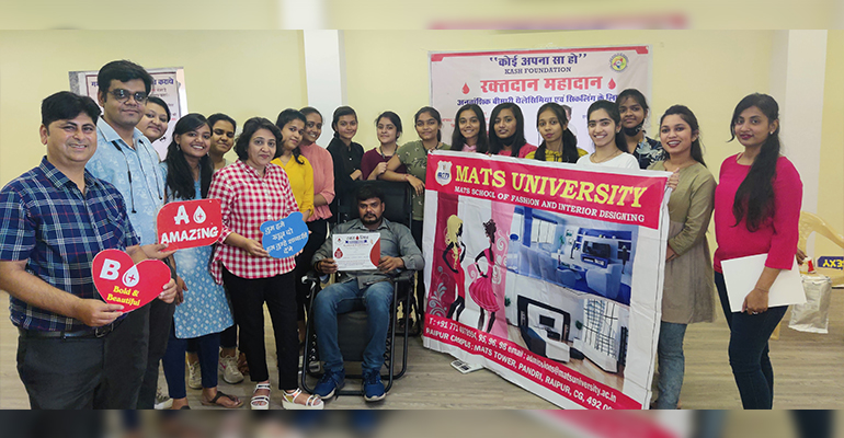 Blood-donation-camp-organized-in-Mats-University