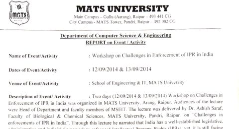Workshop on Challenges in Enforcement of IPR in India_5ac5071e18062