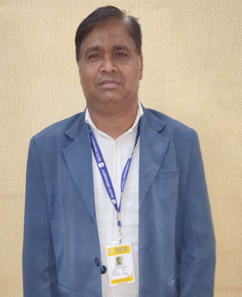 1. Dr. Manoj Kumar Nigam