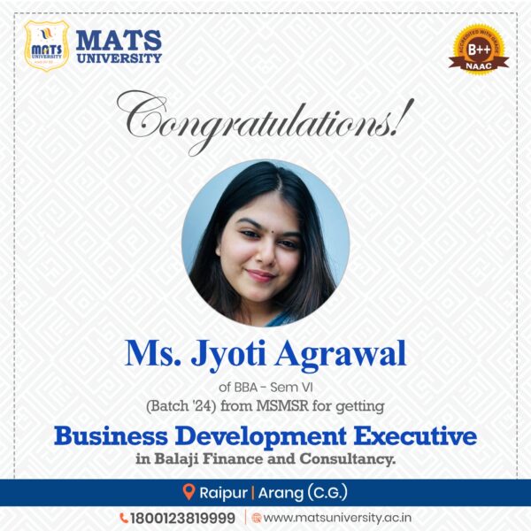 Jyoti Agarwal - BBA